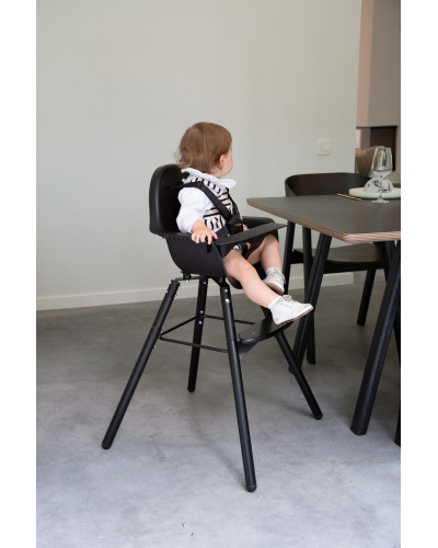 Evolu 2 Chair 2-in-1 + Bumper - black