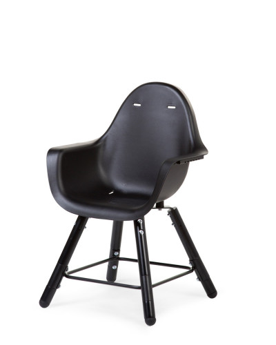 Evolu 2 Chair 2-in-1 + Bumper - black