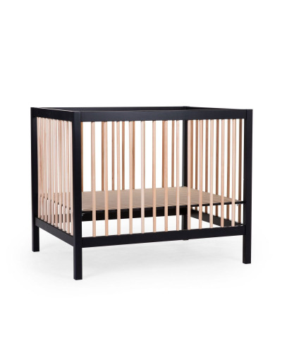 Playpen 97 Wood - black/naturel