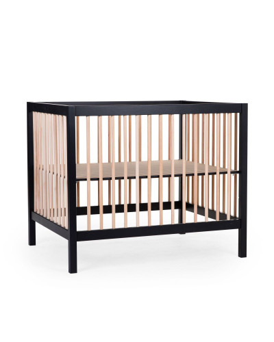 Playpen 97 Wood - black/naturel
