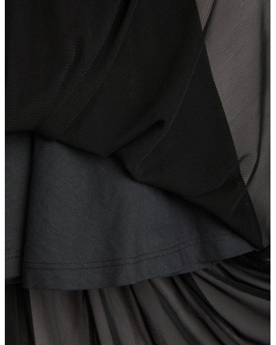 Bat Flower Tulle Skirt