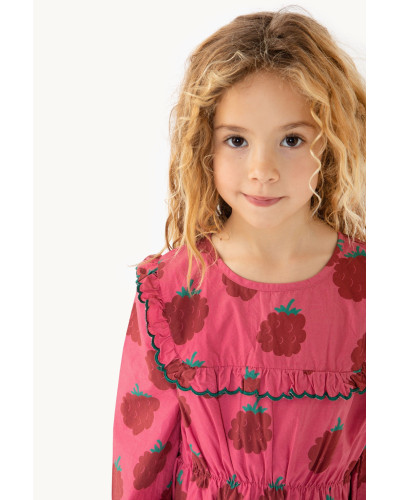 RASPBERRIES SAILOR FRILL dress