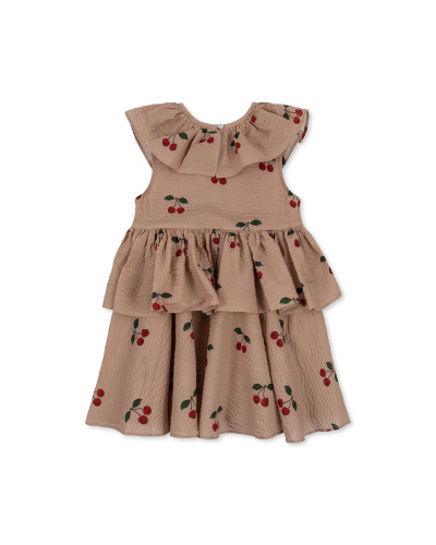 Lunella dress - ma grande cerise
