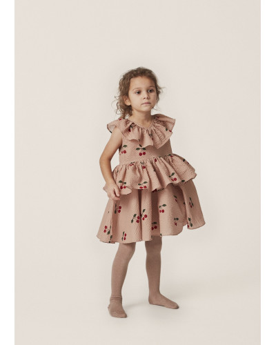 Lunella dress - ma grande cerise