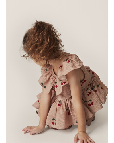 Lunella dress - ma grande cerise