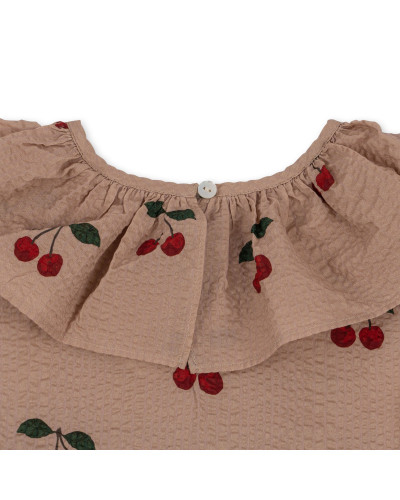 Lunella dress - ma grande cerise