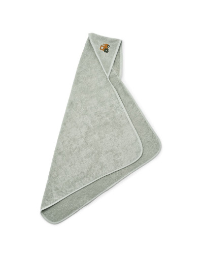 Batu Hooded Baby Towel - vehicles