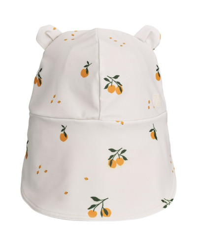 Senia swim hat- peach sandy