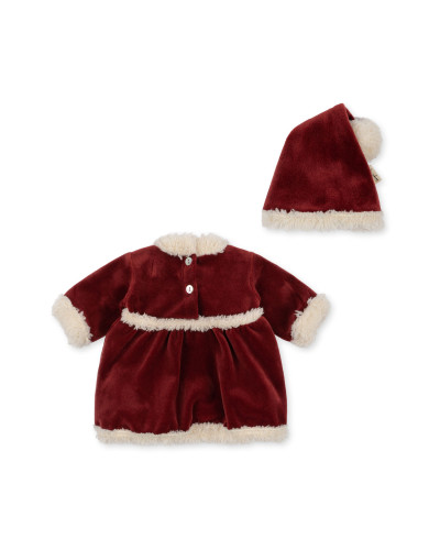 Doll Christmas dress