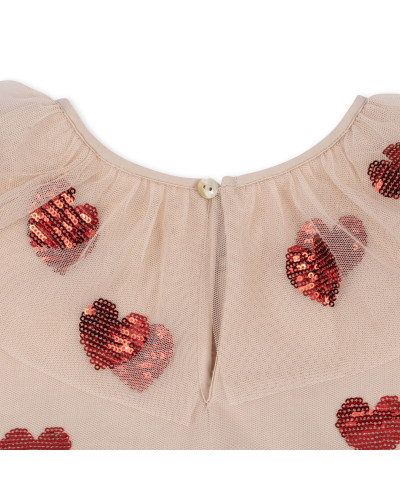 Yvonne fairy dress - coeur sequins