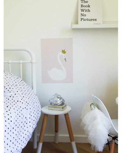 Swan wall sticker