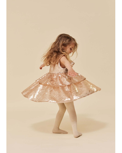 Starla dress - gold blush