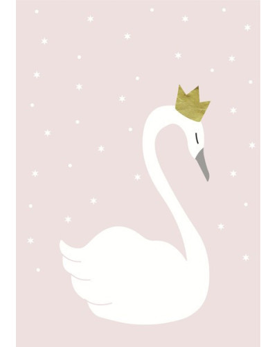 Swan wall sticker
