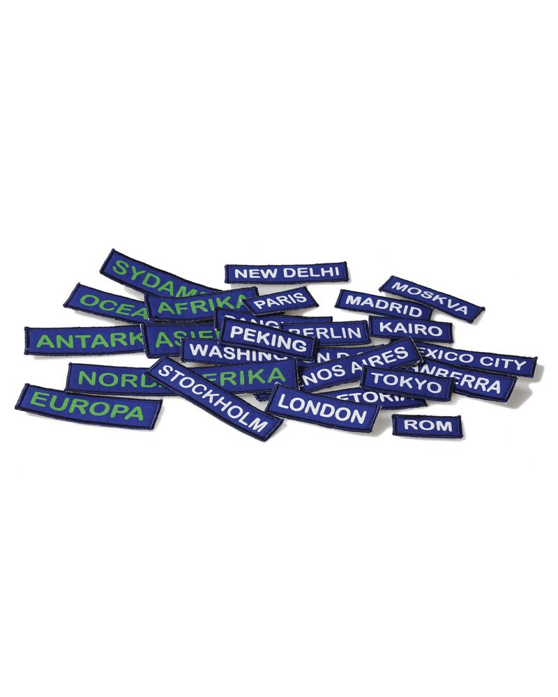 World Map: Capitals&Continents