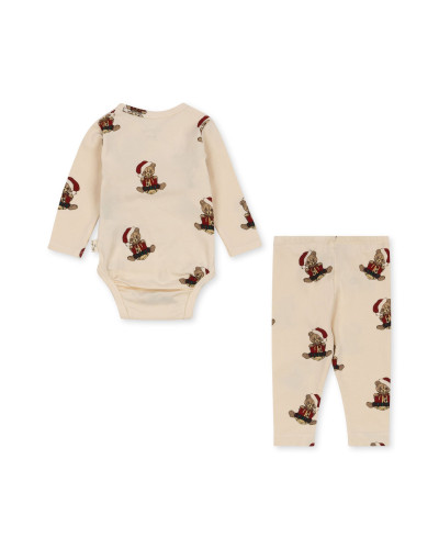 Christmas teddy newborn set