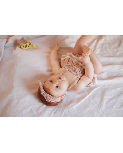 Rompers Kumal - pink sweet pastel