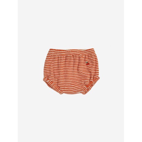 Baby Orange stripes terry bloomer
