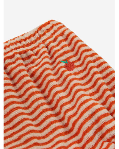 Baby Orange stripes terry bloomer