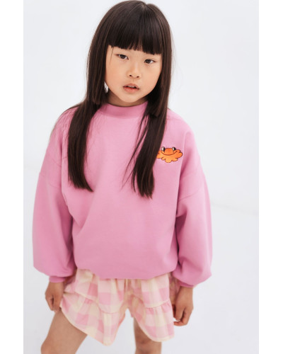 Skirt short - sand pink bb check