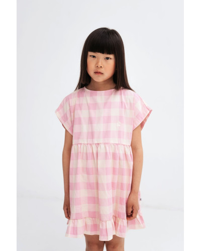 Simple dress - sand bb check