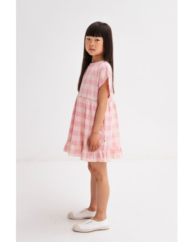 Simple dress - sand bb check