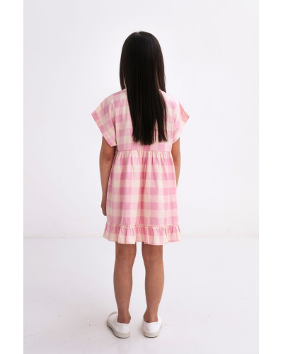 Simple dress - sand bb check