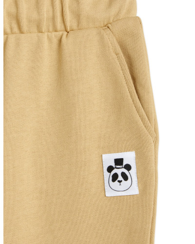 Basic solid sweatpants - beige