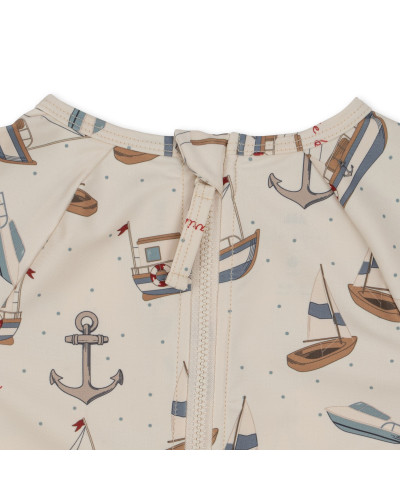 Aster swim blouse - sail away