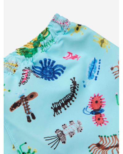 Baby Funny Insects all over swim shorts