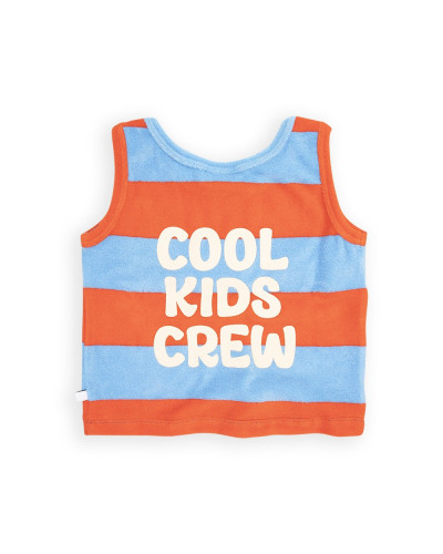 Stripes red/blue tank top