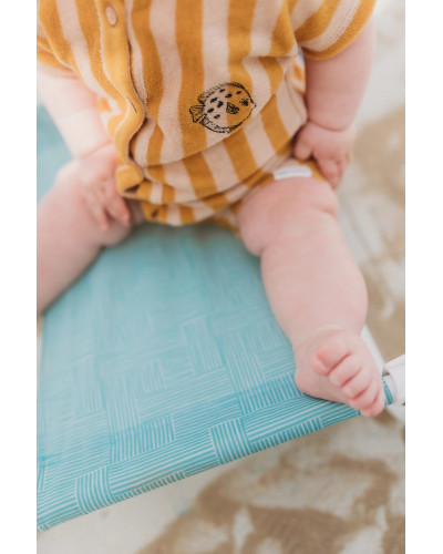 Baby onesie stripe