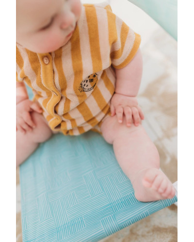 Baby onesie stripe