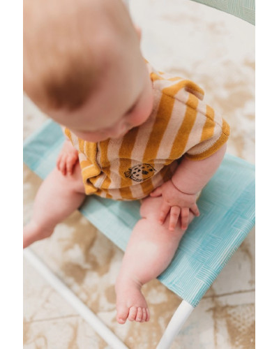 Baby onesie stripe