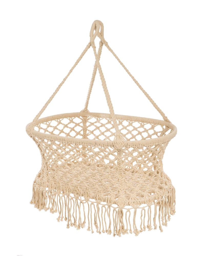 Hanging crib - white