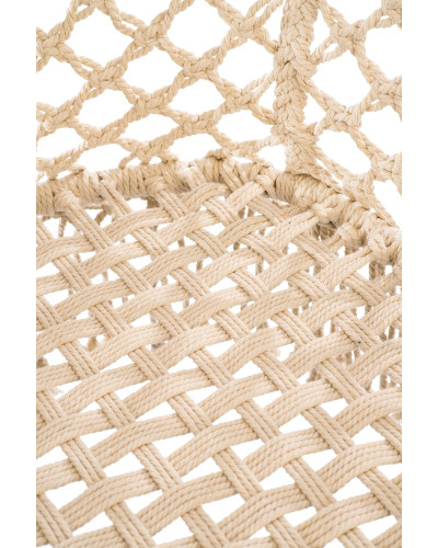 Hanging crib - white