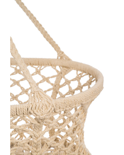 Hanging crib - white