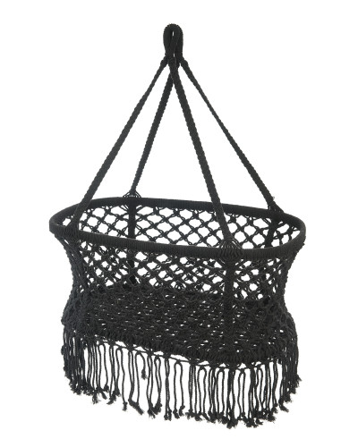 Hanging crib - black