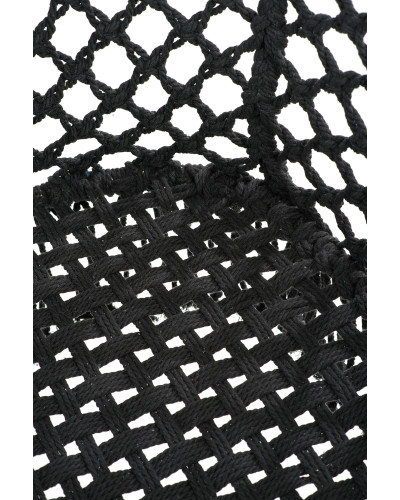 Hanging crib - black