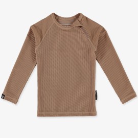 Chocolate Ribbed Tee