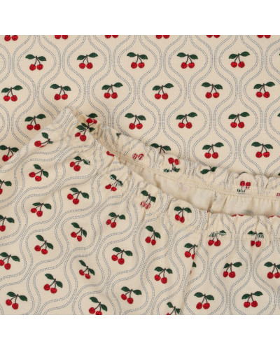 Lin frill set - cherry motif