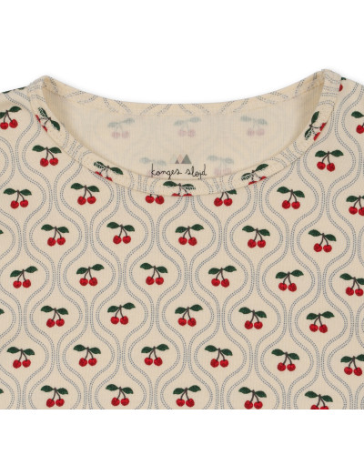 Lin frill set - cherry motif
