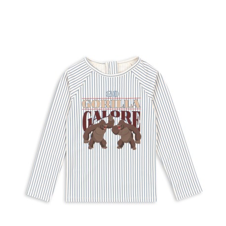 Aster swim blouse - stripe