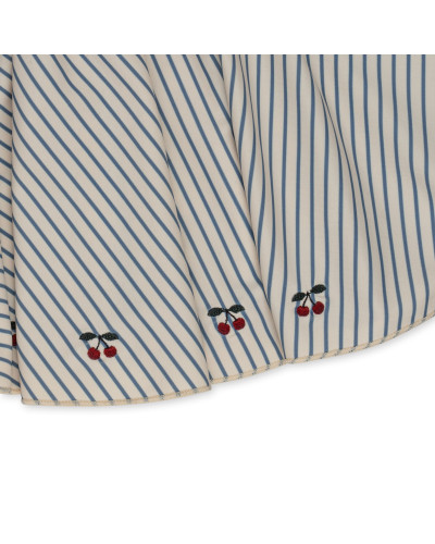 Collette skirt - blue stripe