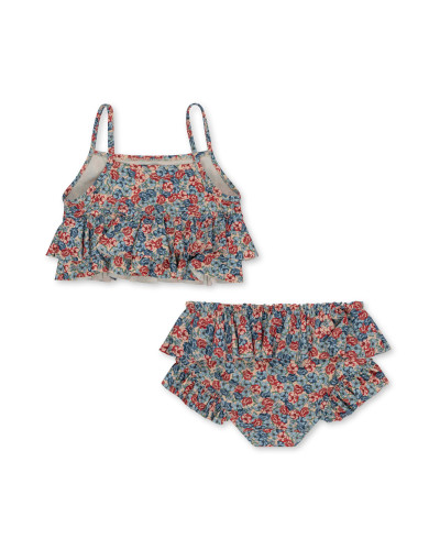 Manuca frill bikini - Rosie blue