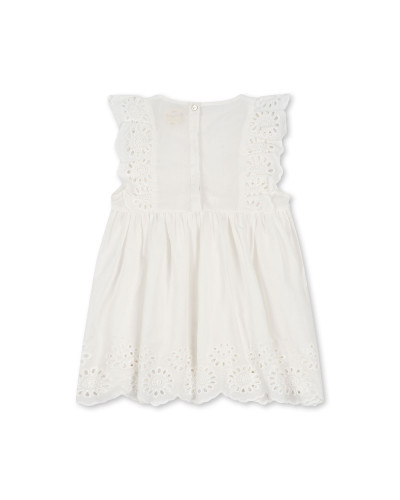 Posey dress - optic white
