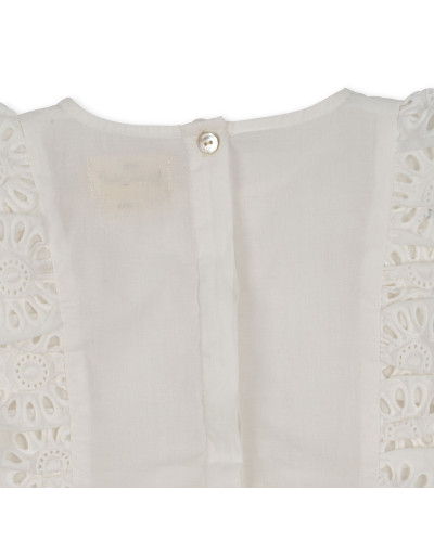 Posey dress - optic white