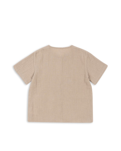 Olive shirt - pure cashmere