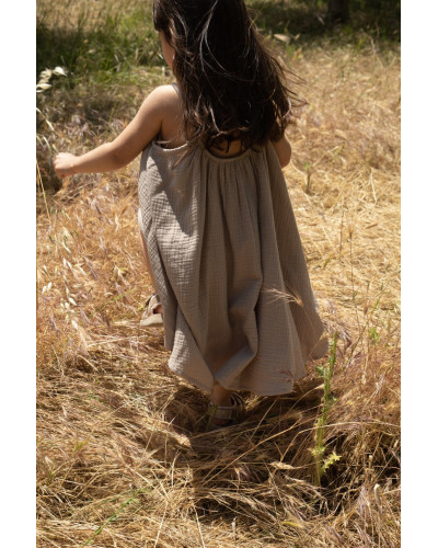 Olive dress - pure cashmere