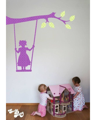 Girl with Swing, looking to the right
