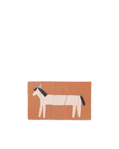 Two sided puzzle- Walrus/Horse